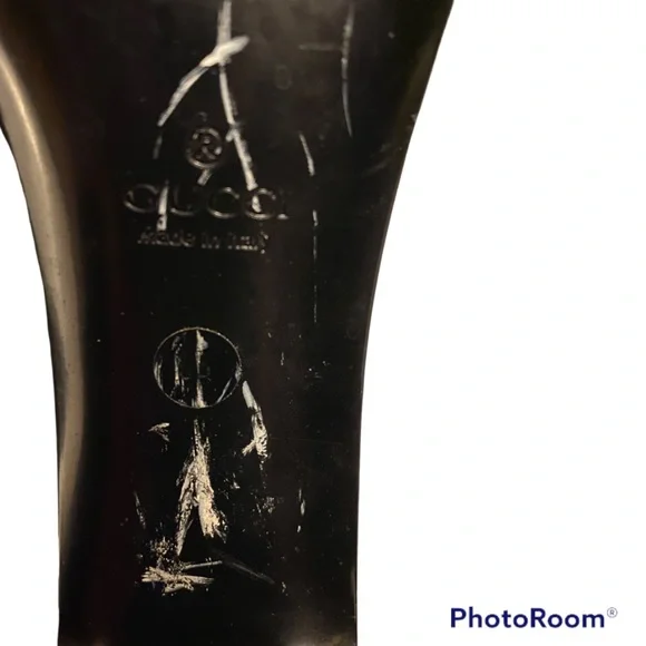 Y2K AUTH GUCCI TOM FORD MONOGRAM CANVAS OPEN TOE HIGH HEEL SANDALS ⭐️⭐️⭐️⭐️⭐️ - Picture 13 of 16